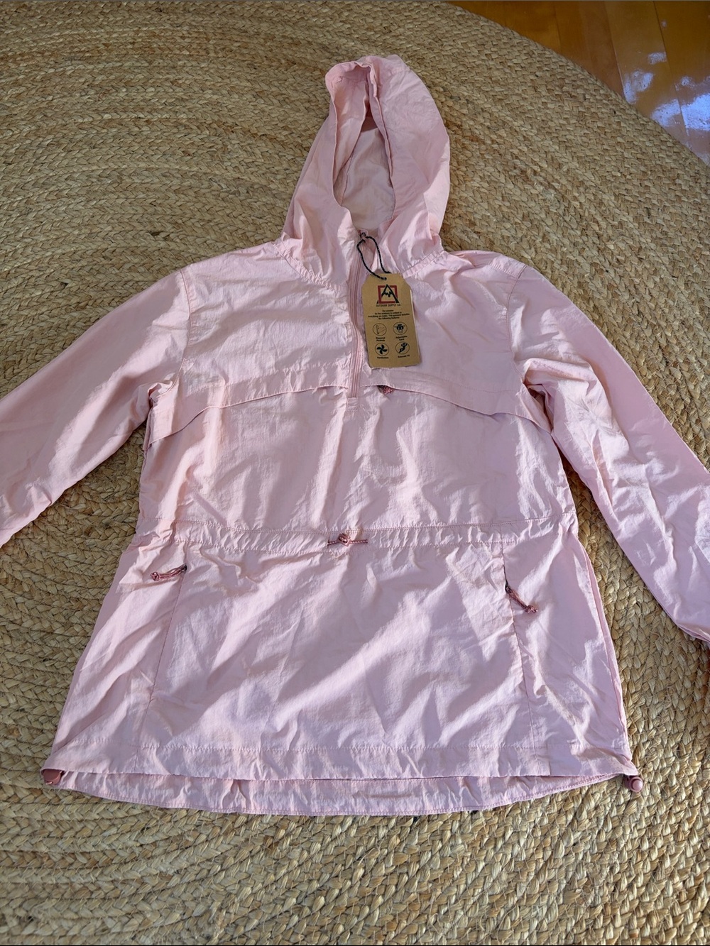 Lightweight Hooded Anorak Jacket